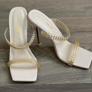 Fashion Nova Mule heels